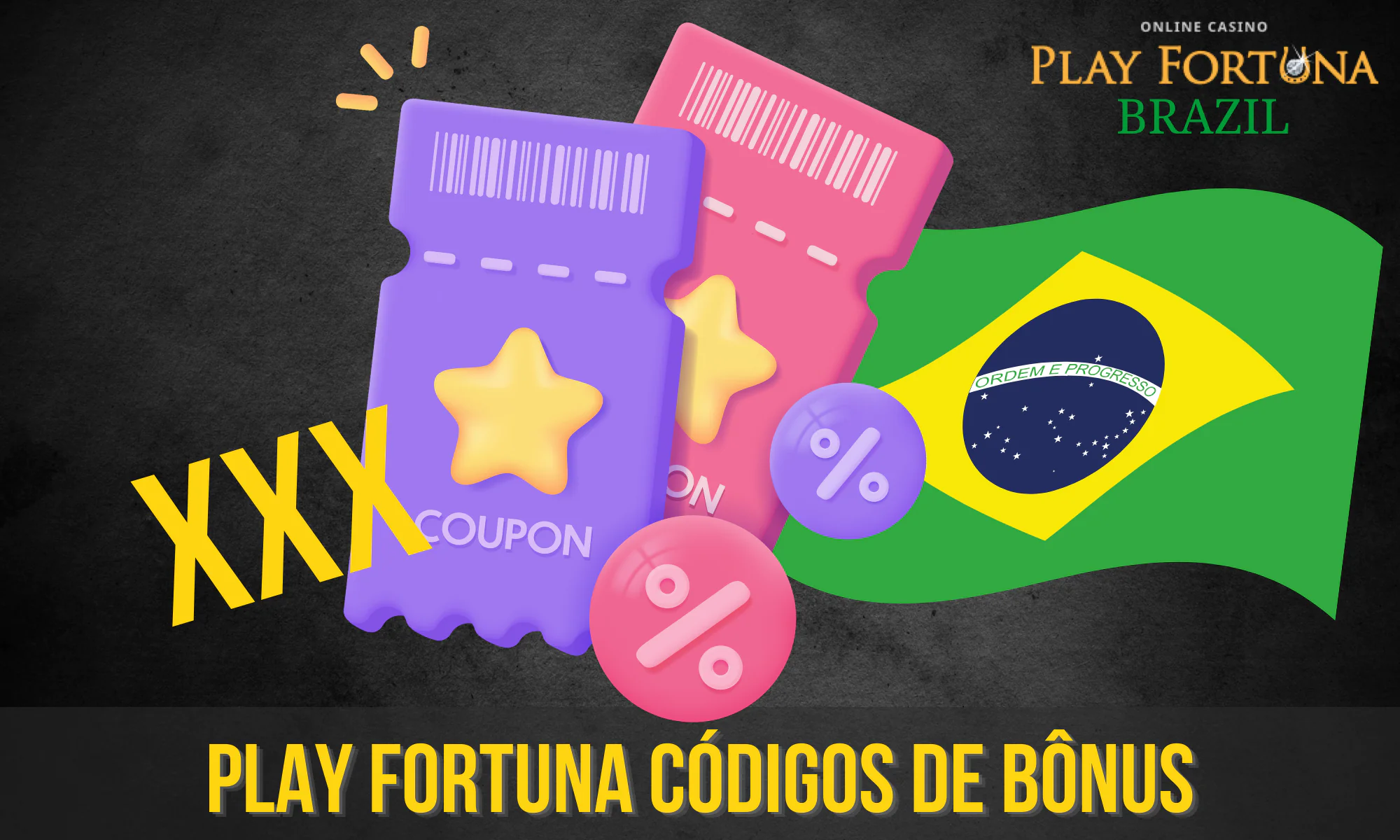 O Play Fortuna oferece aos seus jogadores regulares códigos promocionais de bônus especiais