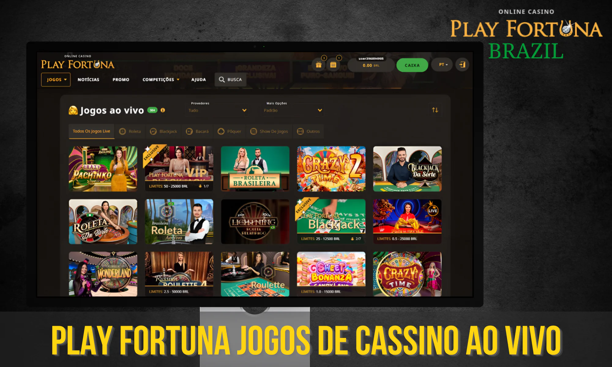 Os jogadores brasileiros têm a oportunidade de jogar com dealers ao vivo on-line no Play Fortuna