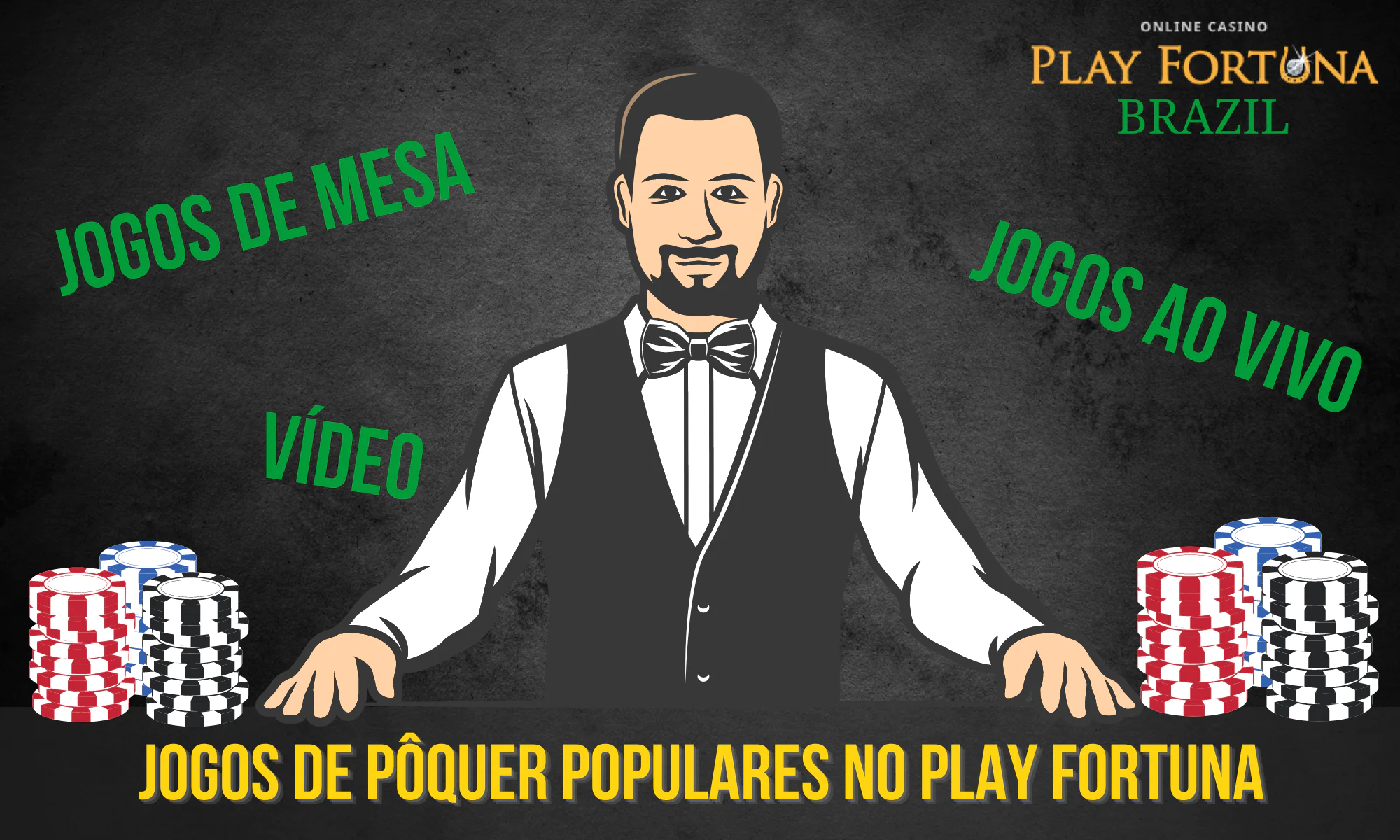 No Play Fortuna, você pode jogar uma variedade de variantes de pôquer